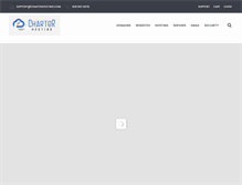 Tablet Screenshot of charterhosting.com